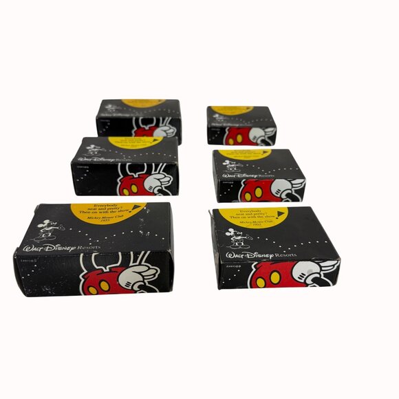 Walt Disney Resorts Bar Soap Set of 6 Mickey Mouse Collectible Bath And Facial - Picture 10 of 12